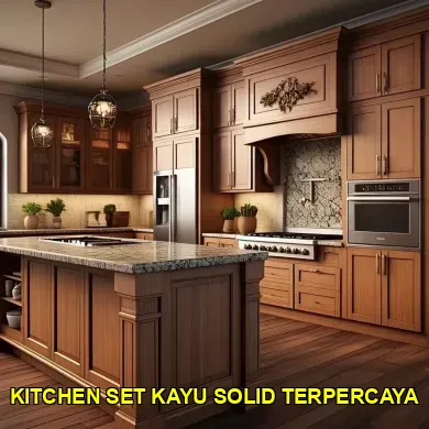 Keindahan dan Keunggulan Kitchen Set Kayu Solid Bantul